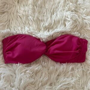 Victoria's Secret Hot Pink Twist Bandeau